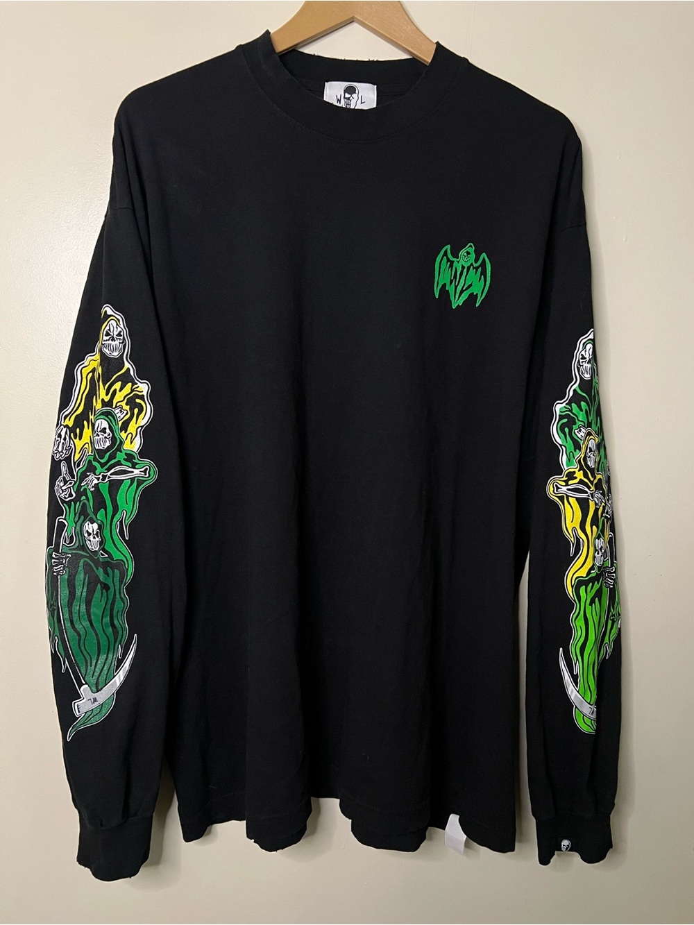 Warren Lotas 3 Three Reapers Long Sleeve T Shirt Size XL